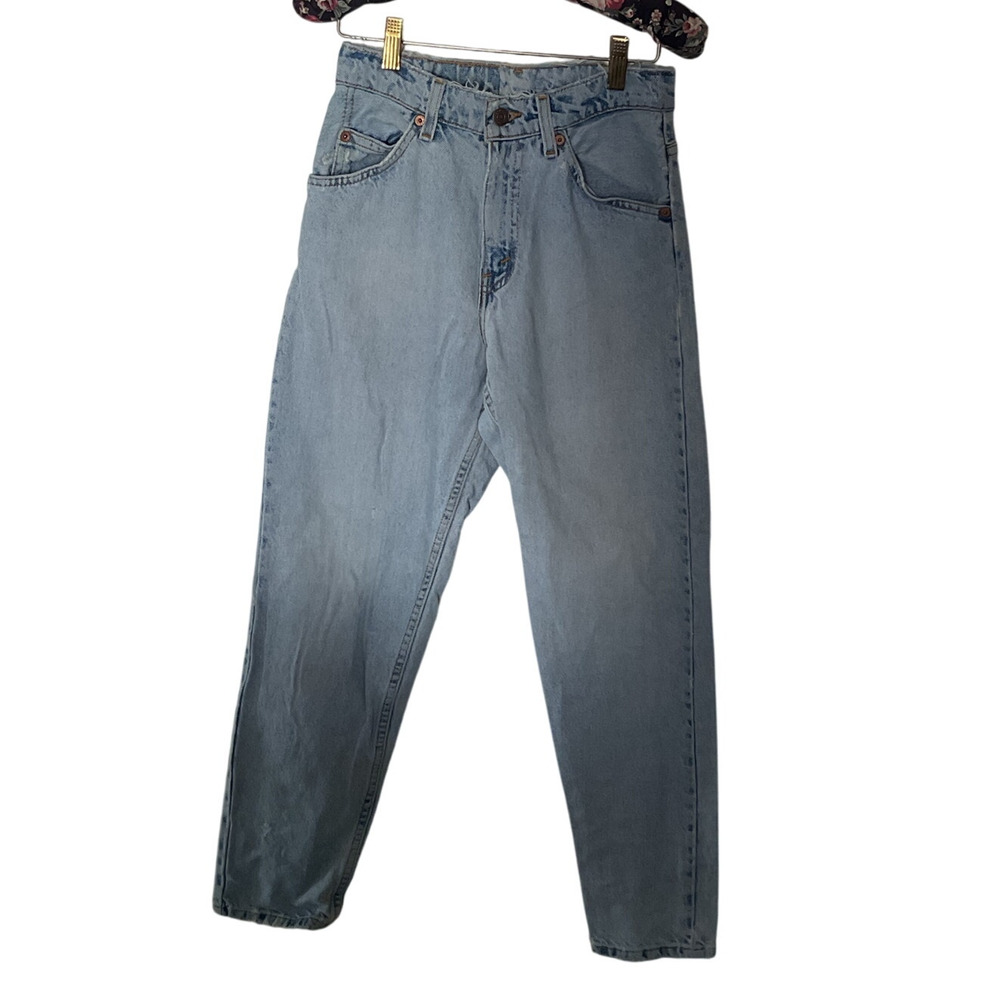 Vintage Levi’s 962 Jeans Women’s 5 Short Tapered Leg Made  USA Light Wash Denim